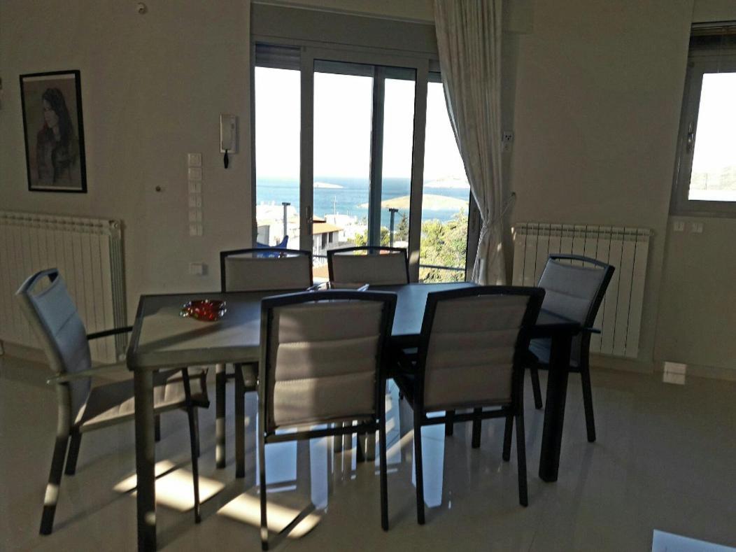 Seaview Pool Villa Near Beach And Athens Airport Pórto Ráfti Eksteriør billede